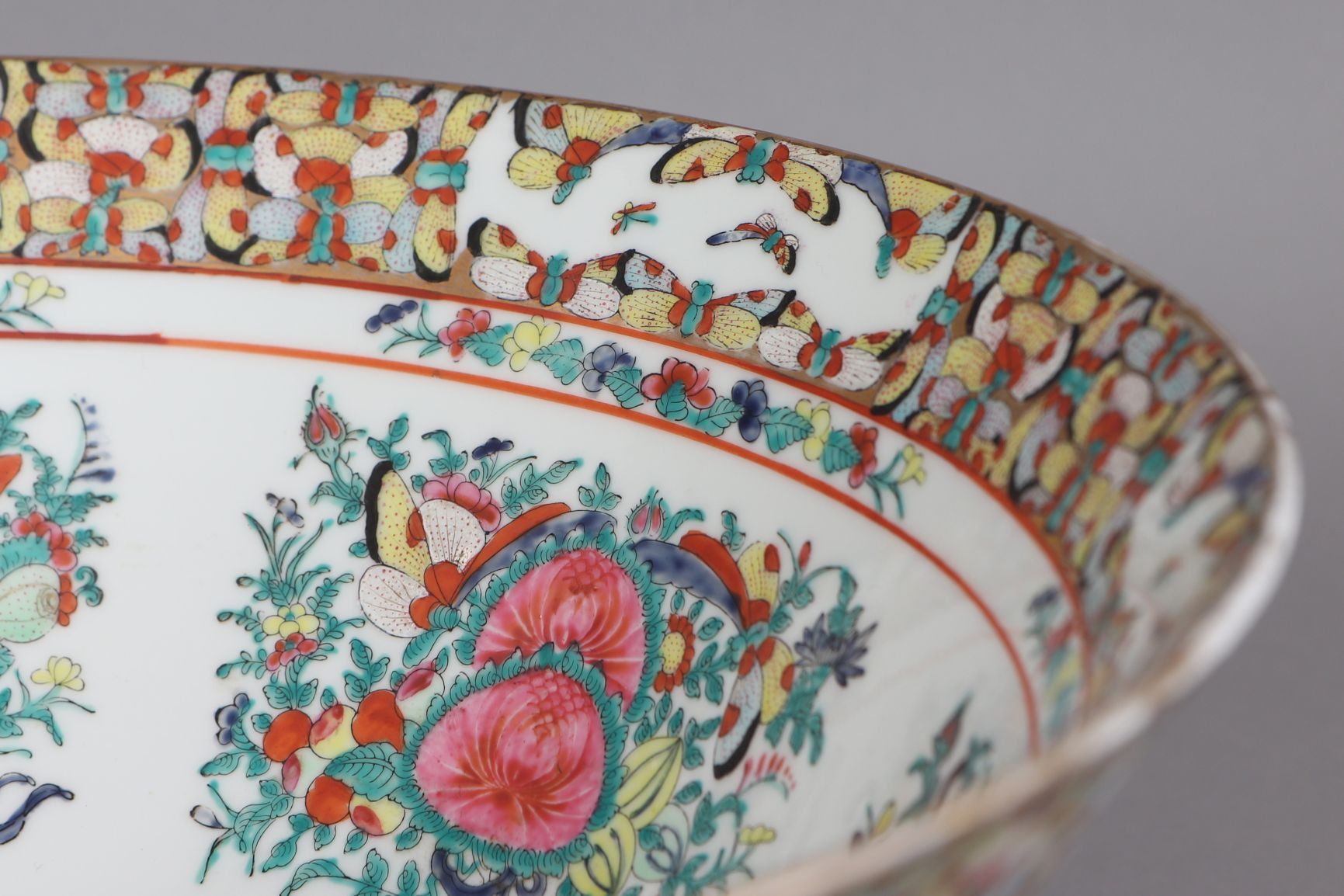 Große chinesische Porzellan-Punchbowl - Image 2 of 4