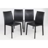 4 Stühle im Stile Mario Bellini