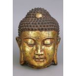 Haupt einer chinesischen Buddhafigur