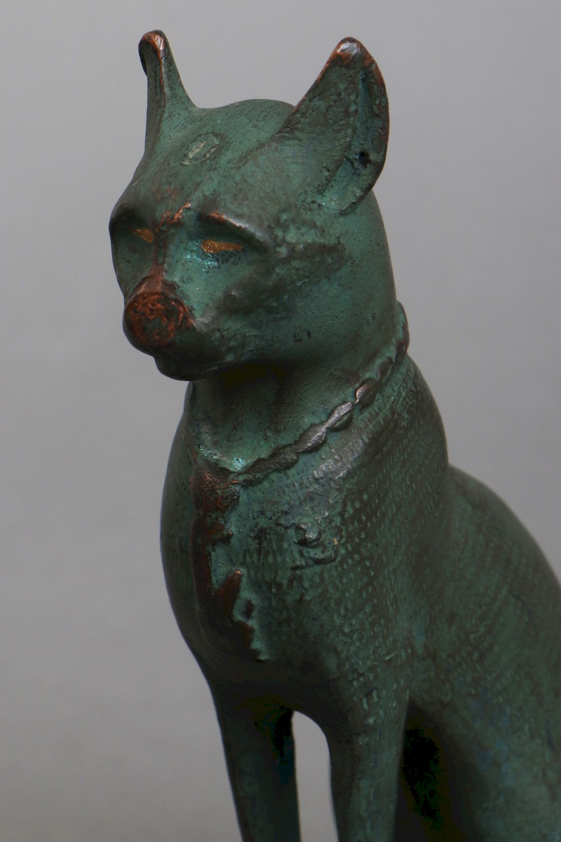 Bronzefigur ¨Ägyptische Katze¨ (Bastet) - Image 3 of 3