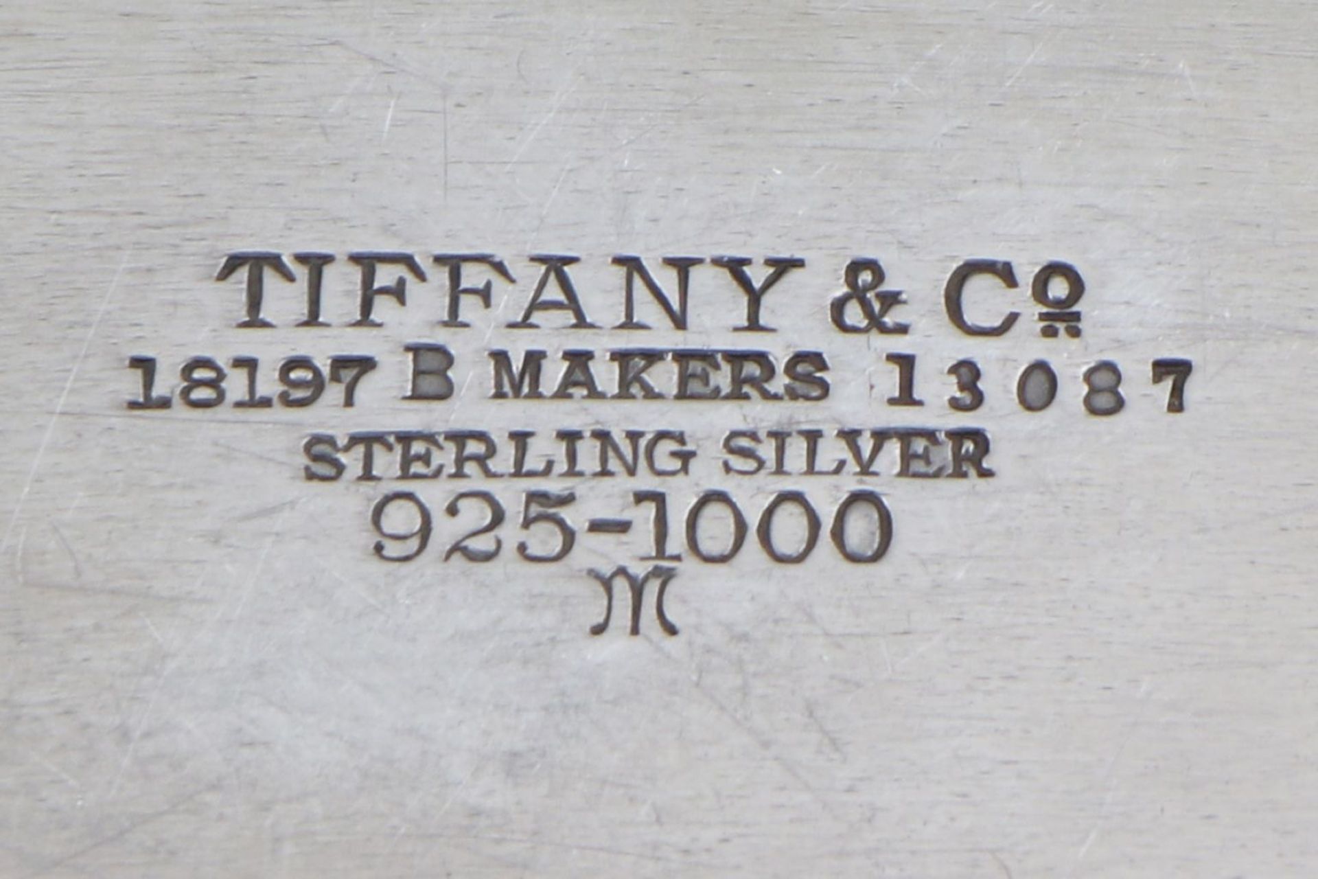 TIFFANY & Co. Silber Anbietschale - Bild 3 aus 3