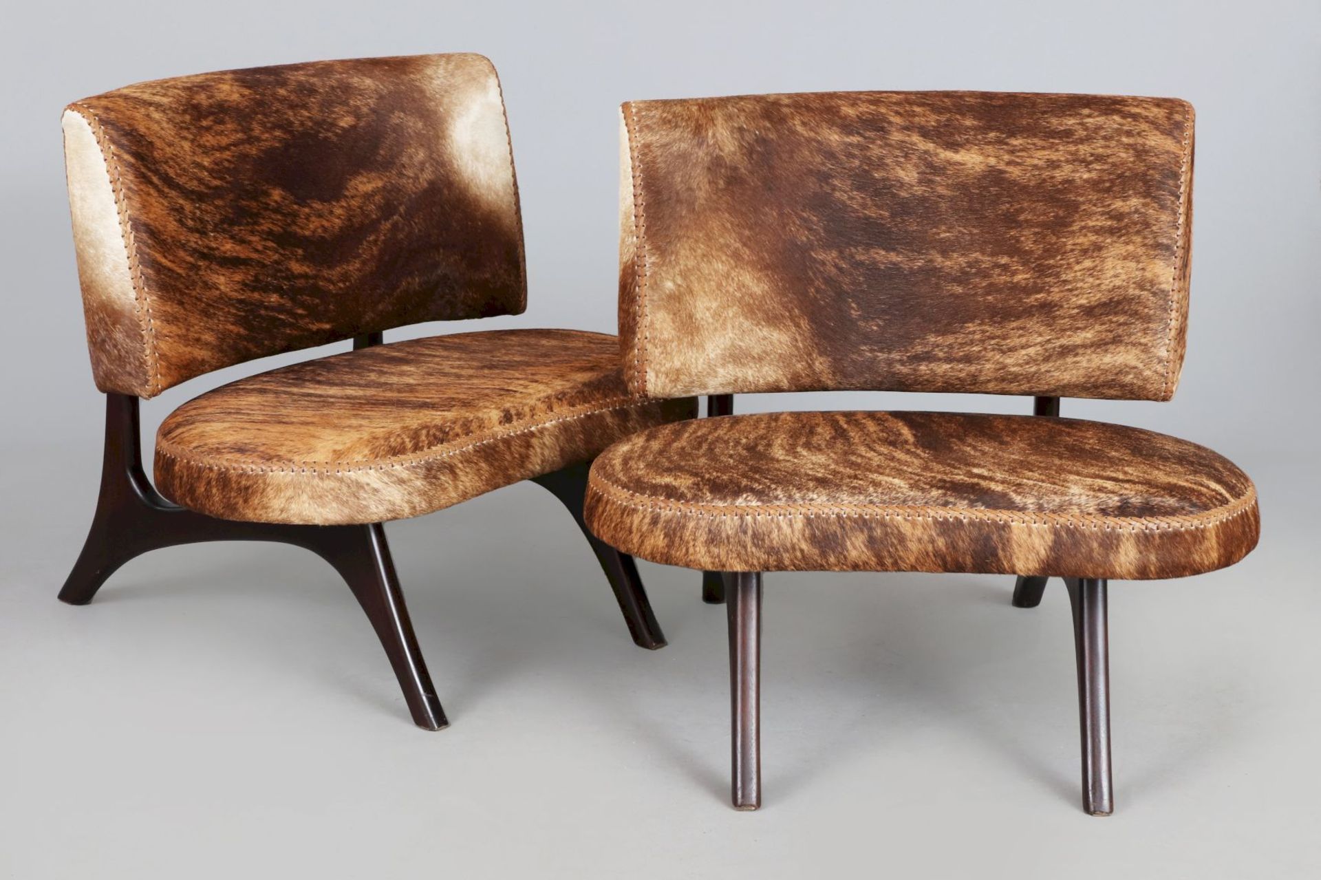Paar Lounge-Sessel im Mid-century Stil