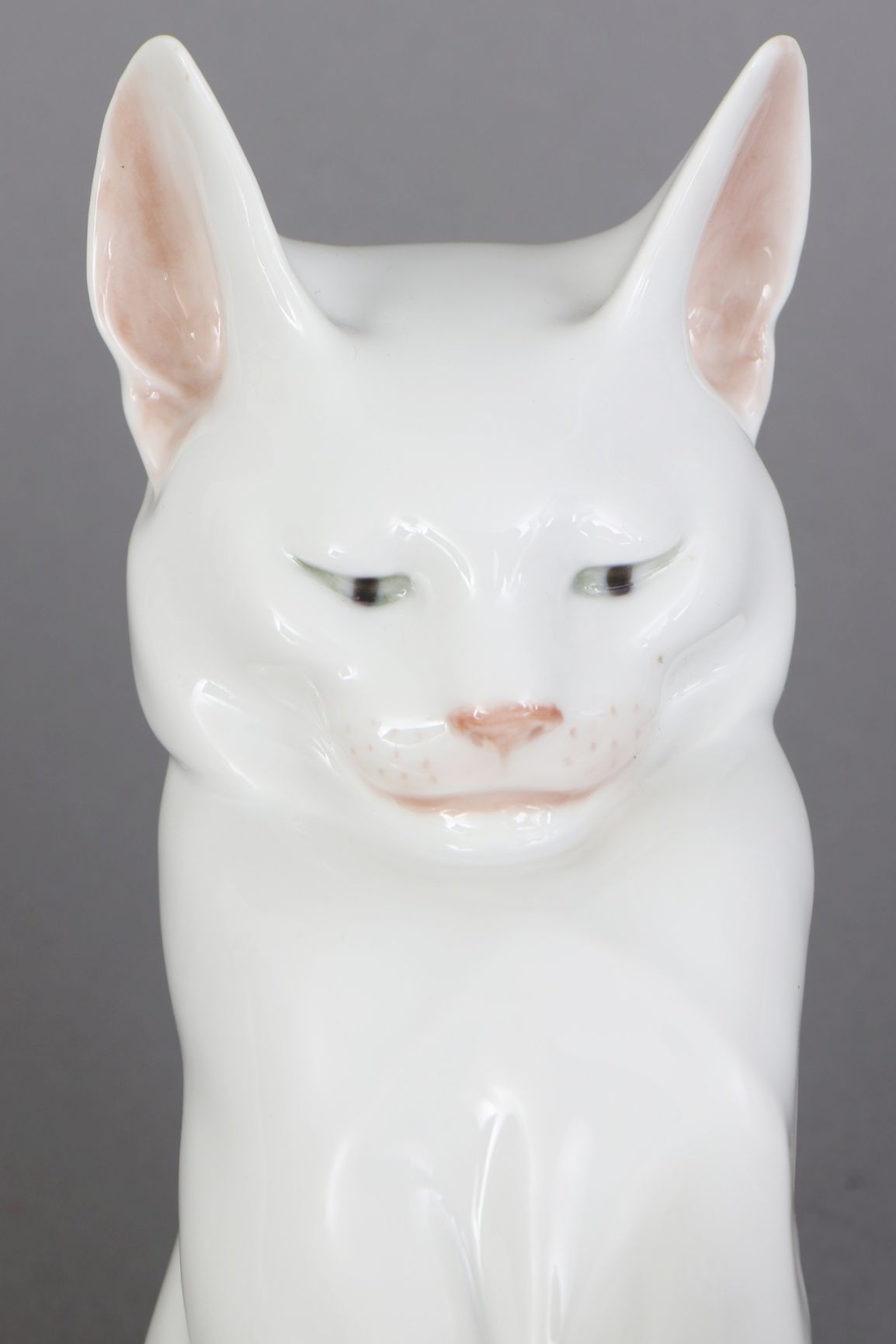 ROYAL COPENHAGEN Porzellanfigur ¨Katze¨ - Image 3 of 5