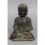Chinesischer Bronze-Buddha der späten Ming-Dynastie