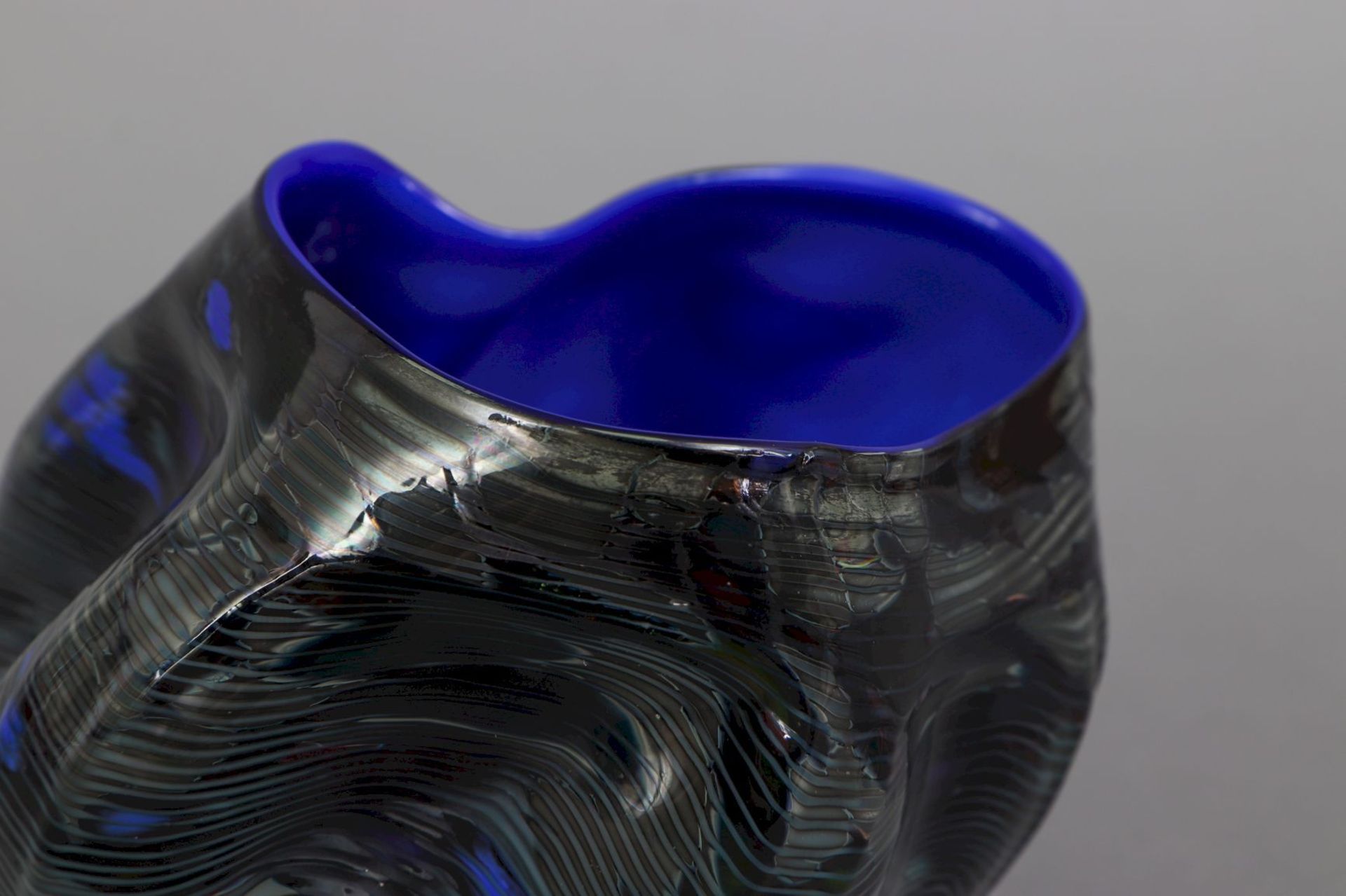 Dale Patrick CHIHULY (1941), Glasschale ¨Blue Macchia¨ - Image 4 of 5