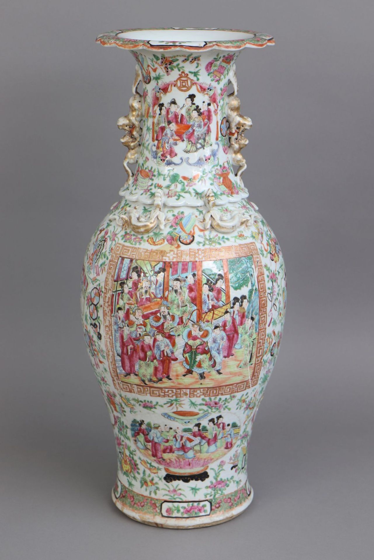 Chinesische Porzellanvase der Qing Dynastie