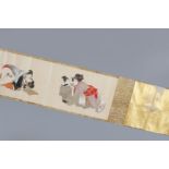 Japanische Shunga Makimono des 19. Jahrhunderts