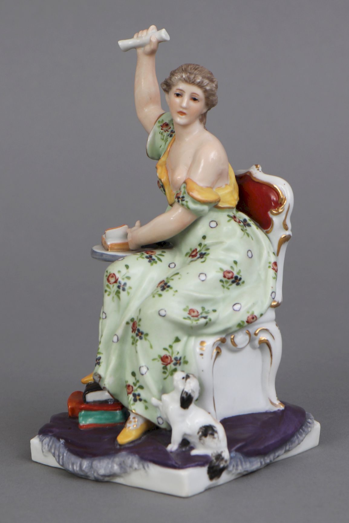 DRESSLER, KISTER & Co. Porzellanfigur ¨Sängerin aus der Serie der Musiksoli¨ - Image 2 of 4