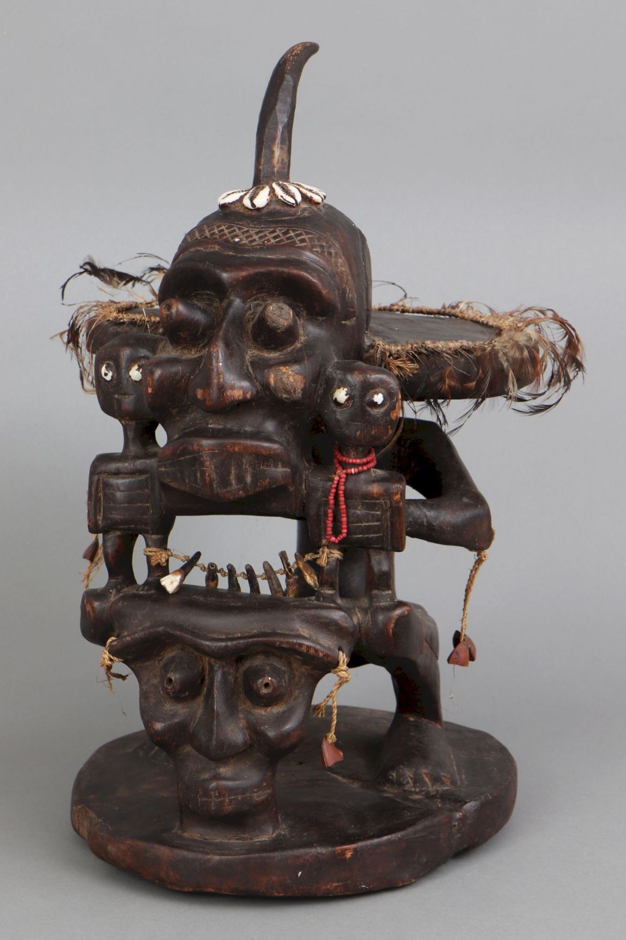 Afrikanische Power Figur, wohl Chokwe, Kongo