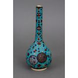 Asiatisches Keramikvase mit Cloisonné-Dekor