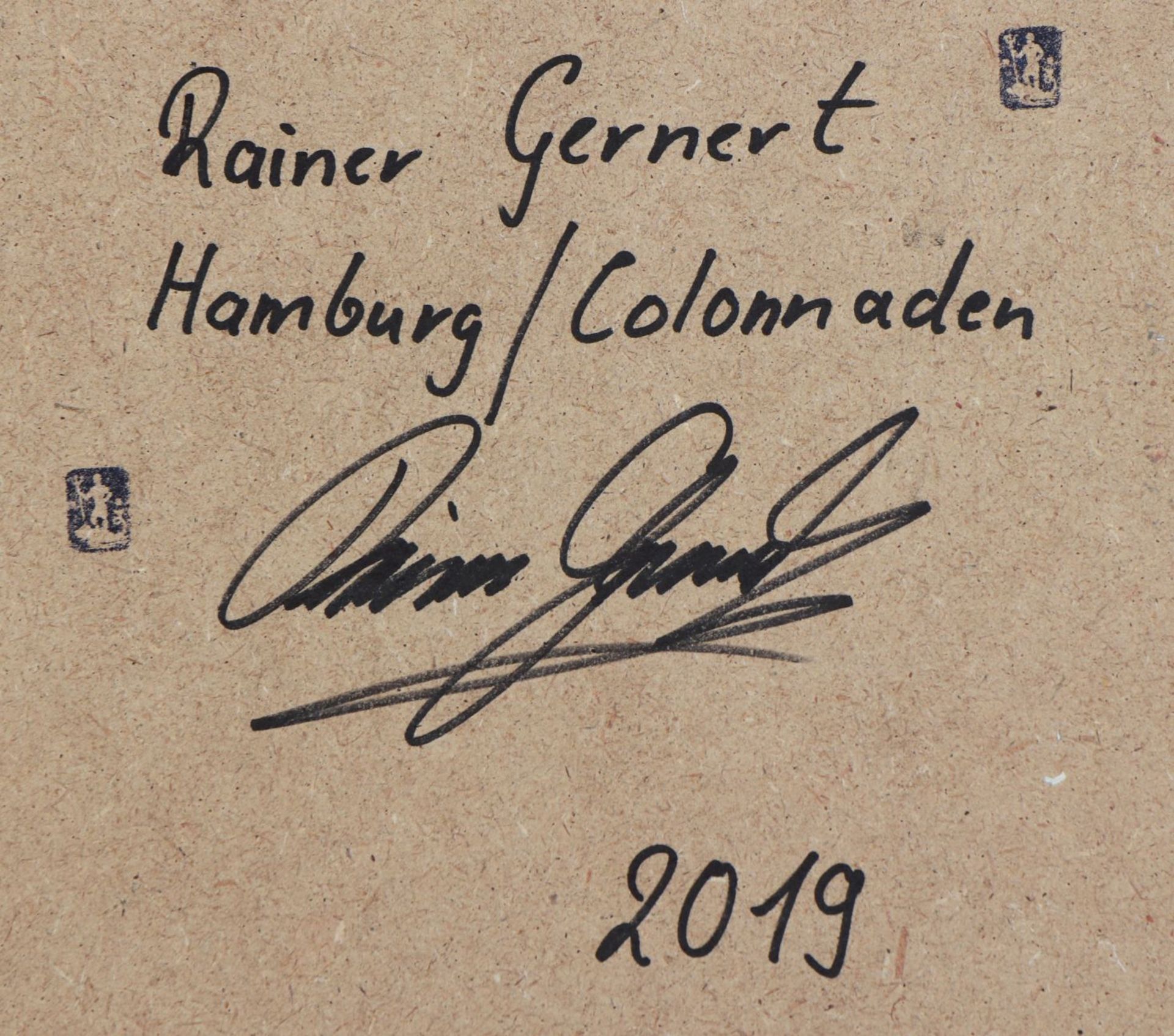 RAINER GERNERT (1948 Hamburg) - Image 4 of 4