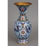Chinesische Cloisonné-Vase