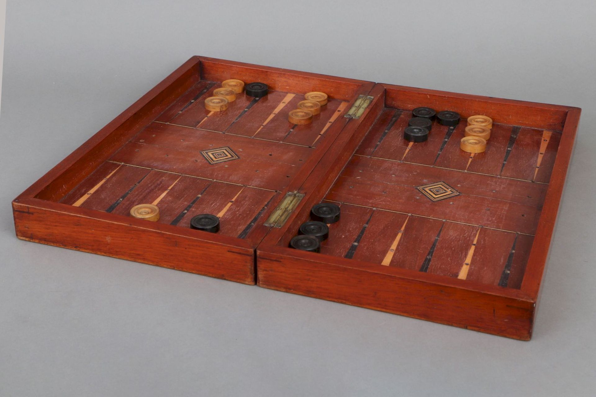 Backgammon und Schach Spiel - Image 3 of 4