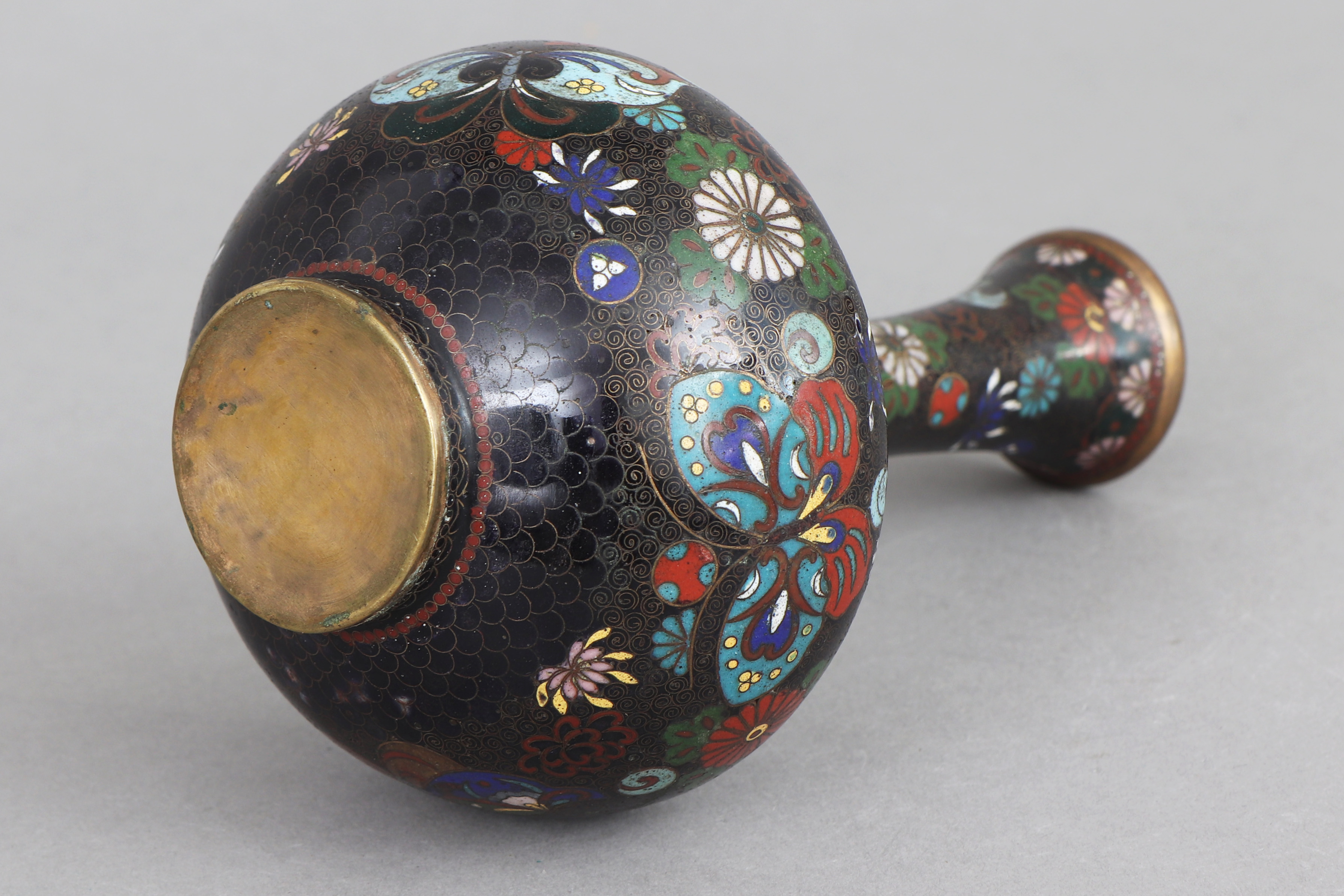 Japanische Cloisonné-Vase - Image 2 of 3