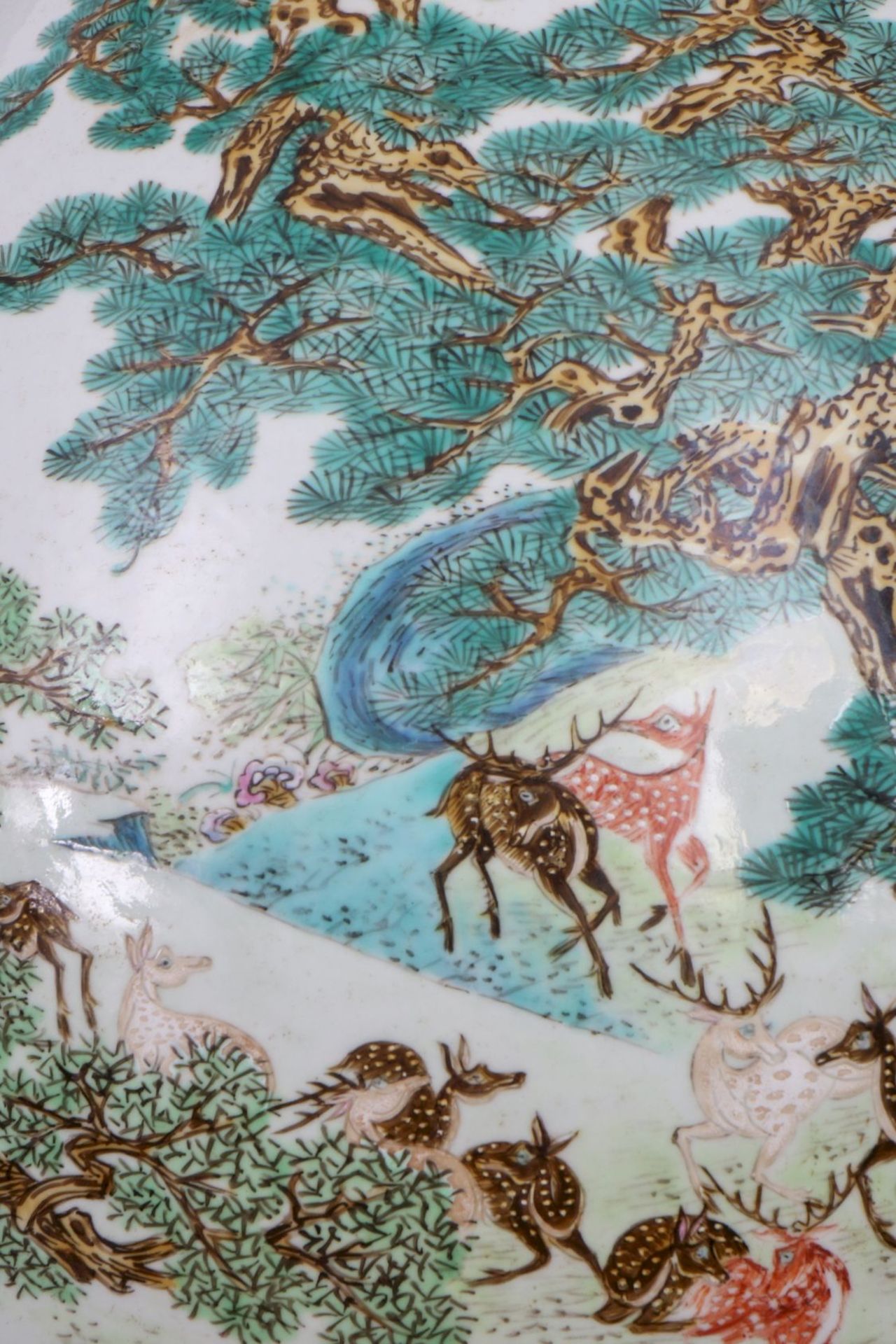 Große chinesische Porzellanvase - Image 3 of 6