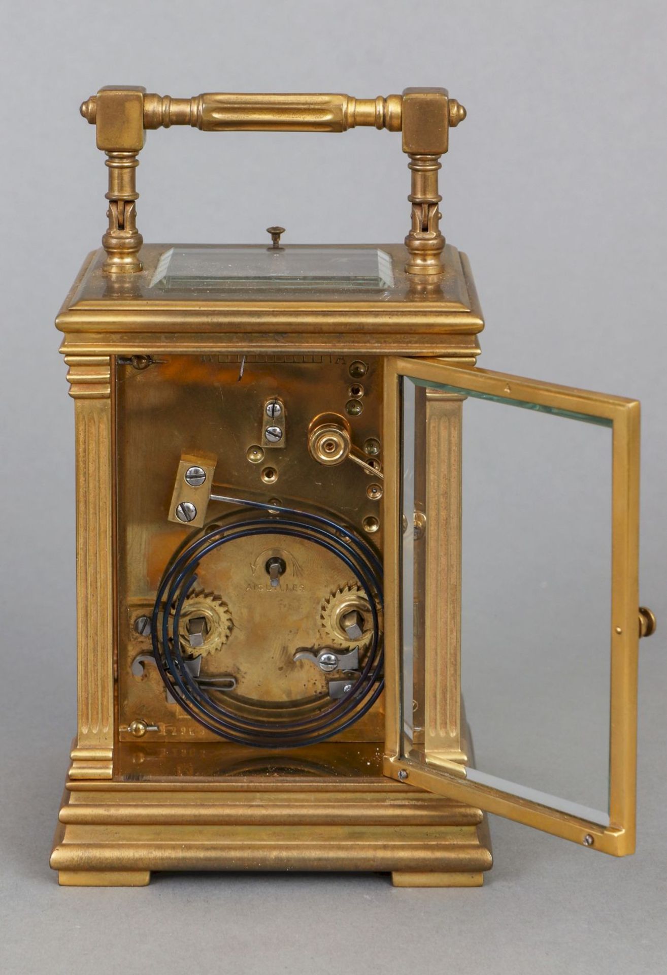 Reiseuhr, sogenannte bracket-clock - Image 6 of 6