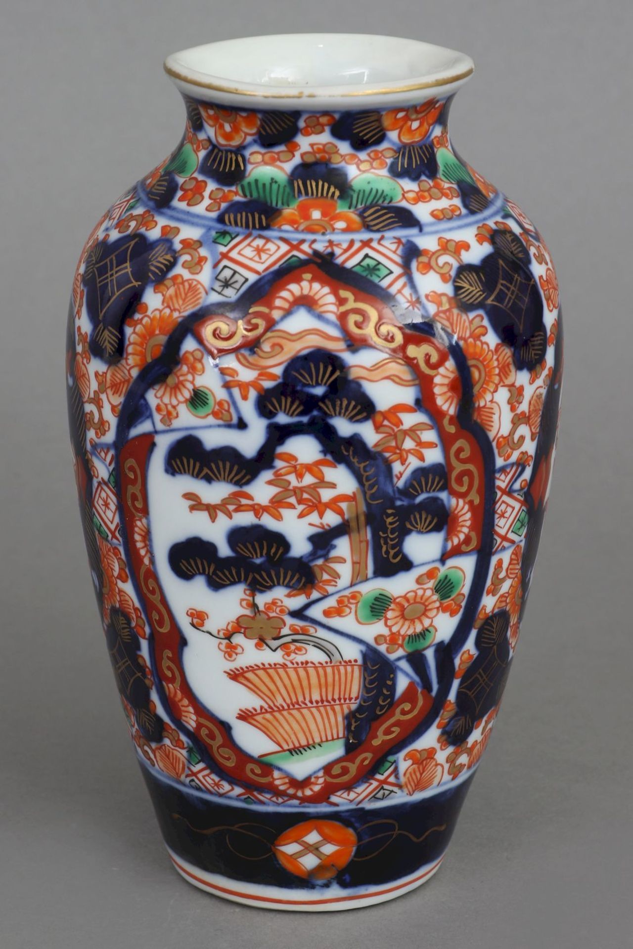 Japanische Imari-Porzellanvase - Image 2 of 5