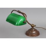 Banker´s lamp Schreibtischlampe der 1930er Jahre