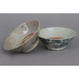 Paar asiatische Keramikschalen