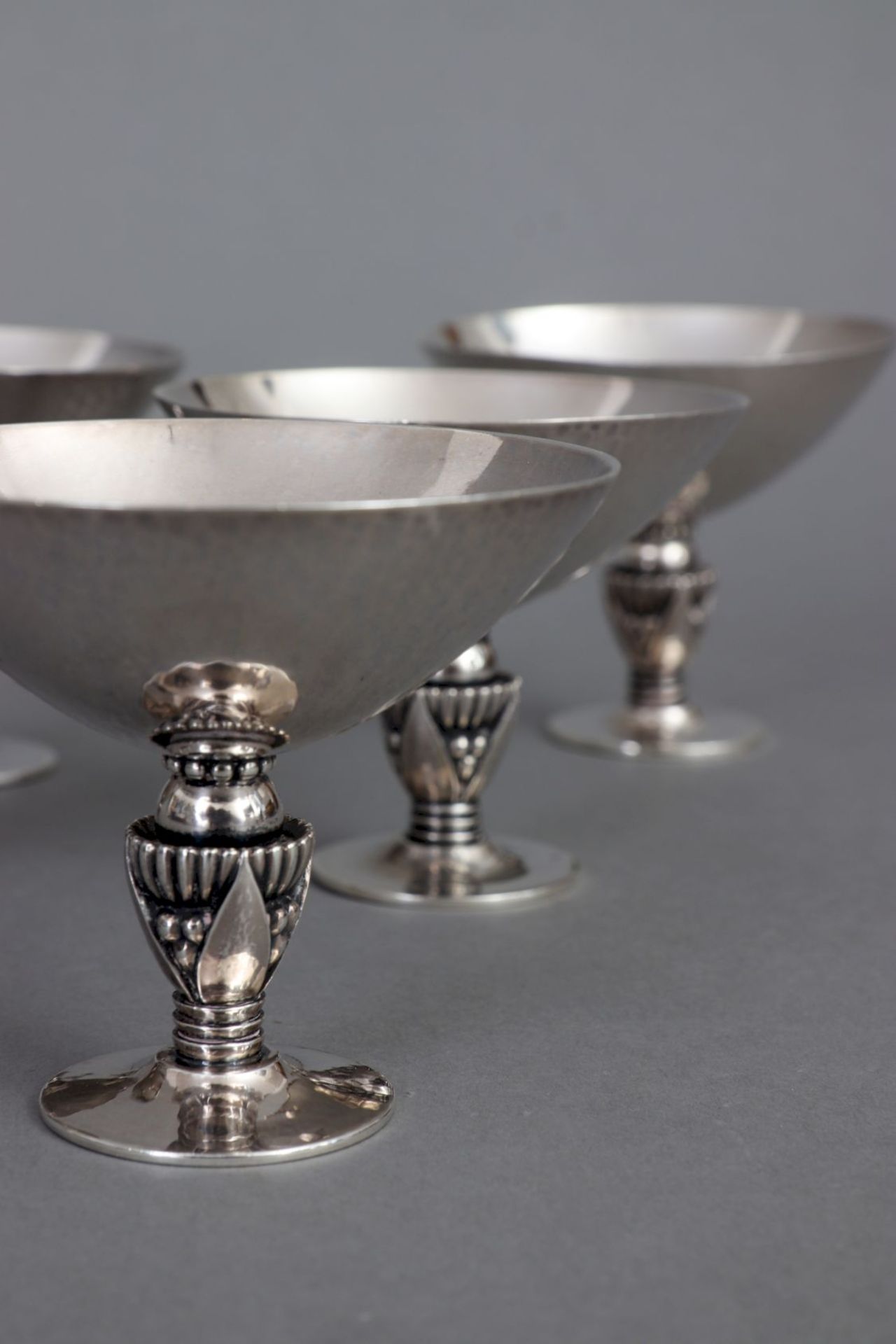 6 GEORG JENSEN Silber Kelchbecher ¨Cactus¨ - Bild 2 aus 3