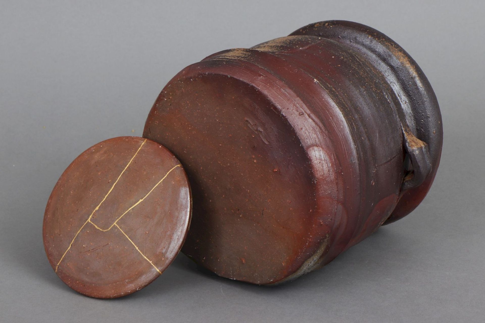 3 Keramikobjekte von ISEZAKI MITSURU (*1934) - Image 2 of 5