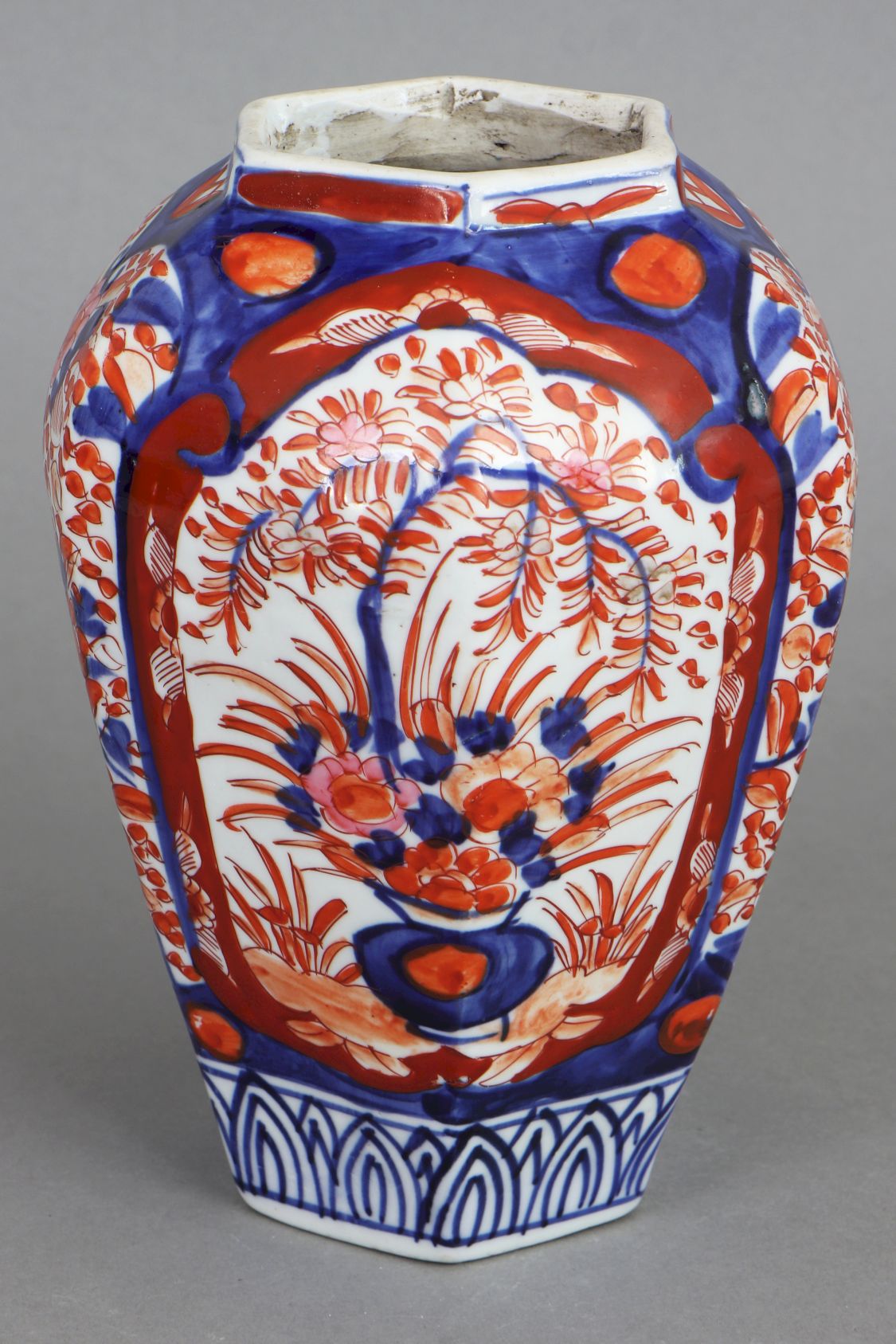 Japanische Imari-Porzellanvase