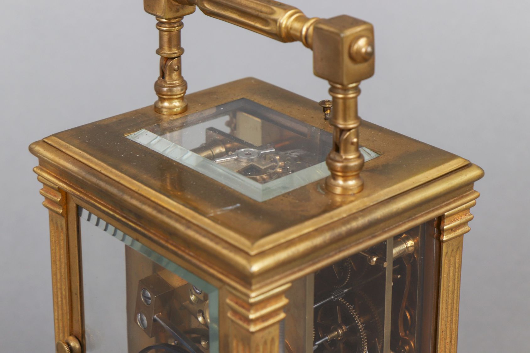 Reiseuhr, sogenannte bracket-clock - Image 4 of 6