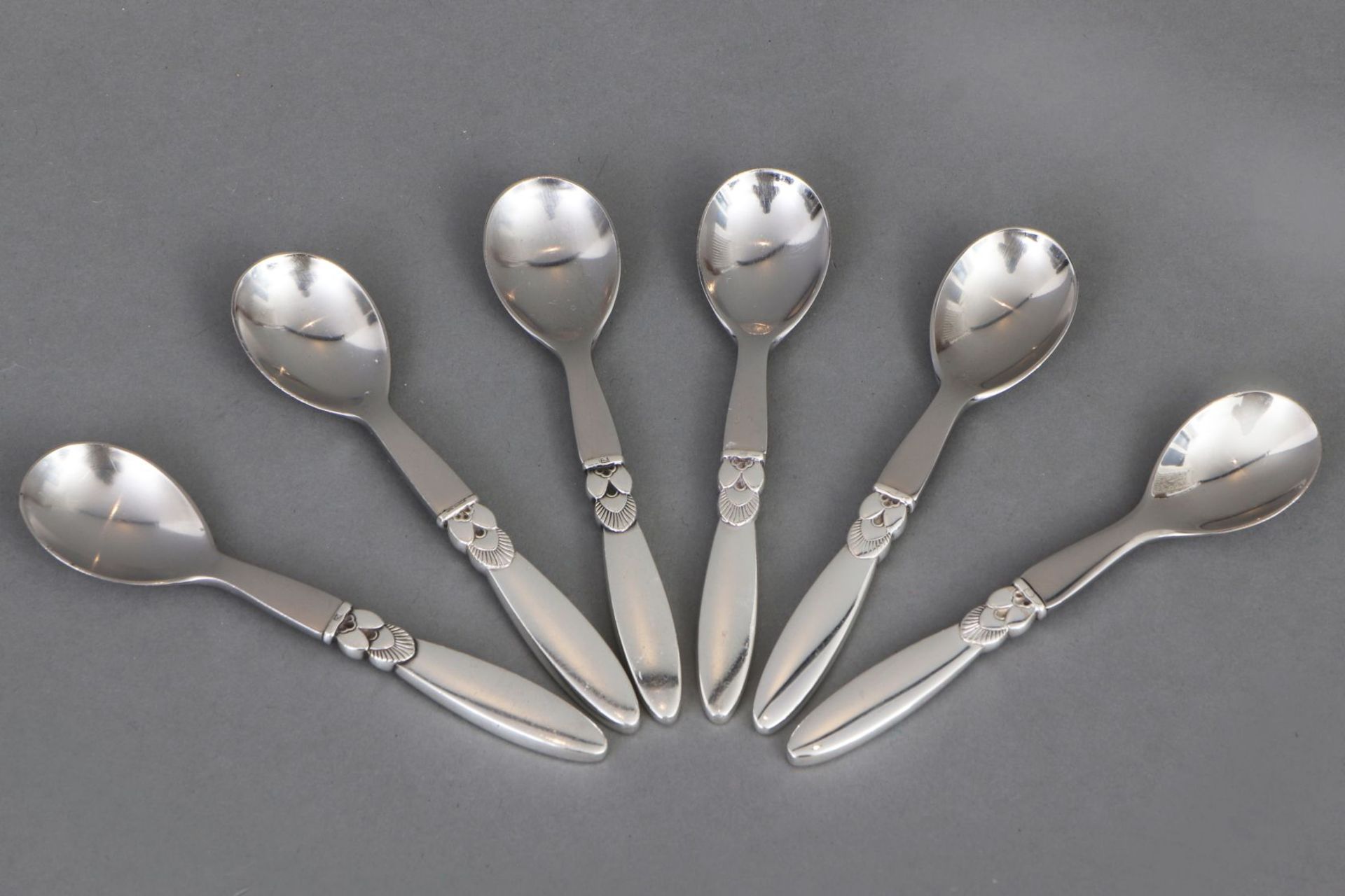 6 GEORG JENSEN ¨Cactus¨ Eierlöffel