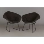 Paar HARRY BARTOIA ¨Diamond Chairs¨