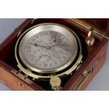 A. JOHANNSEN & CO. (London) Marine-Chronometer ¨Deck-Watch¨