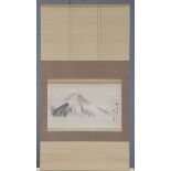 SUZUKI NANREI (1775-1844), japanisches Kakemono ¨Fuji-san¨