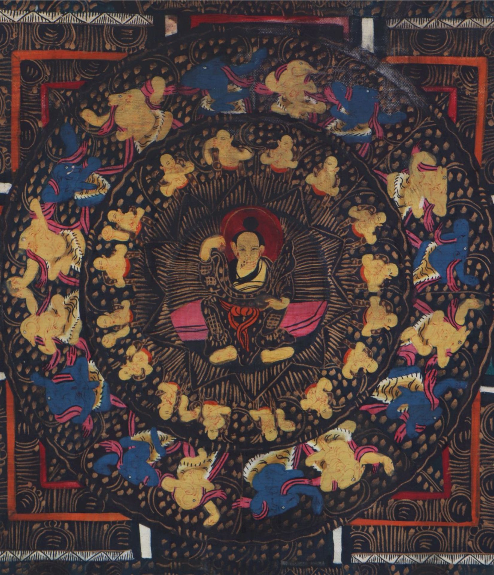 Nepalesischer Thangka ¨Buddha Mandala¨ - Bild 2 aus 4