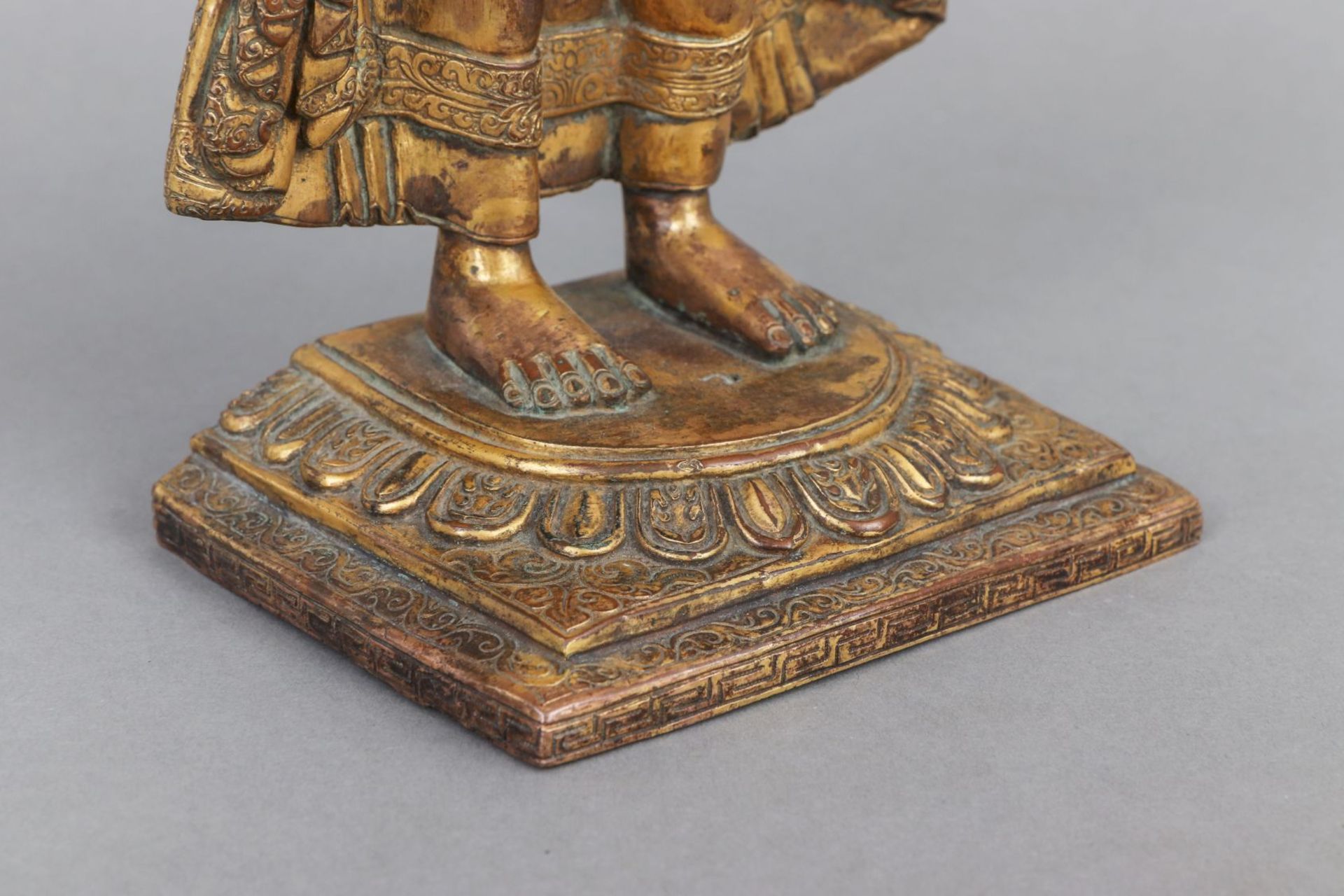 Nepalesischer Bronzebuddha Shakyamuni - Image 5 of 5