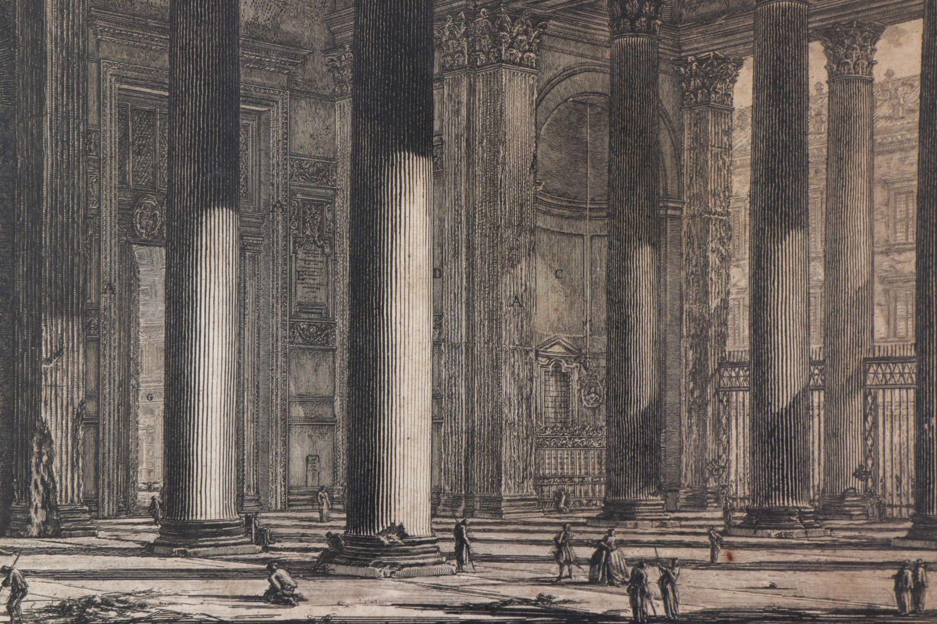 GIOVANNI BATTISTA PIRANESI (1720 wohl Mogliano bei Mestre - 1778 Rom) - Bild 3 aus 3