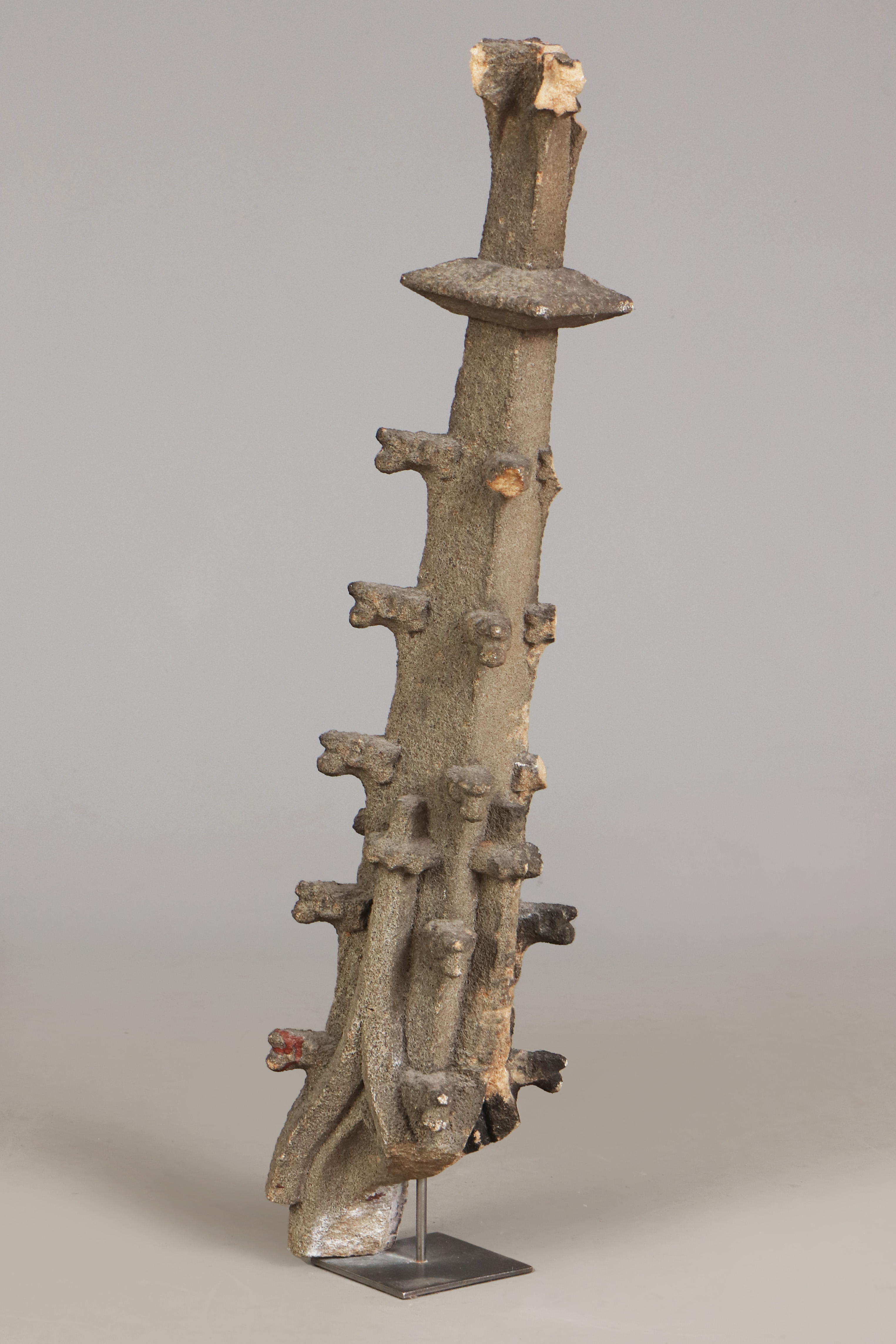 Spitze einer gotischen Fiale, Sandstein - Image 2 of 3