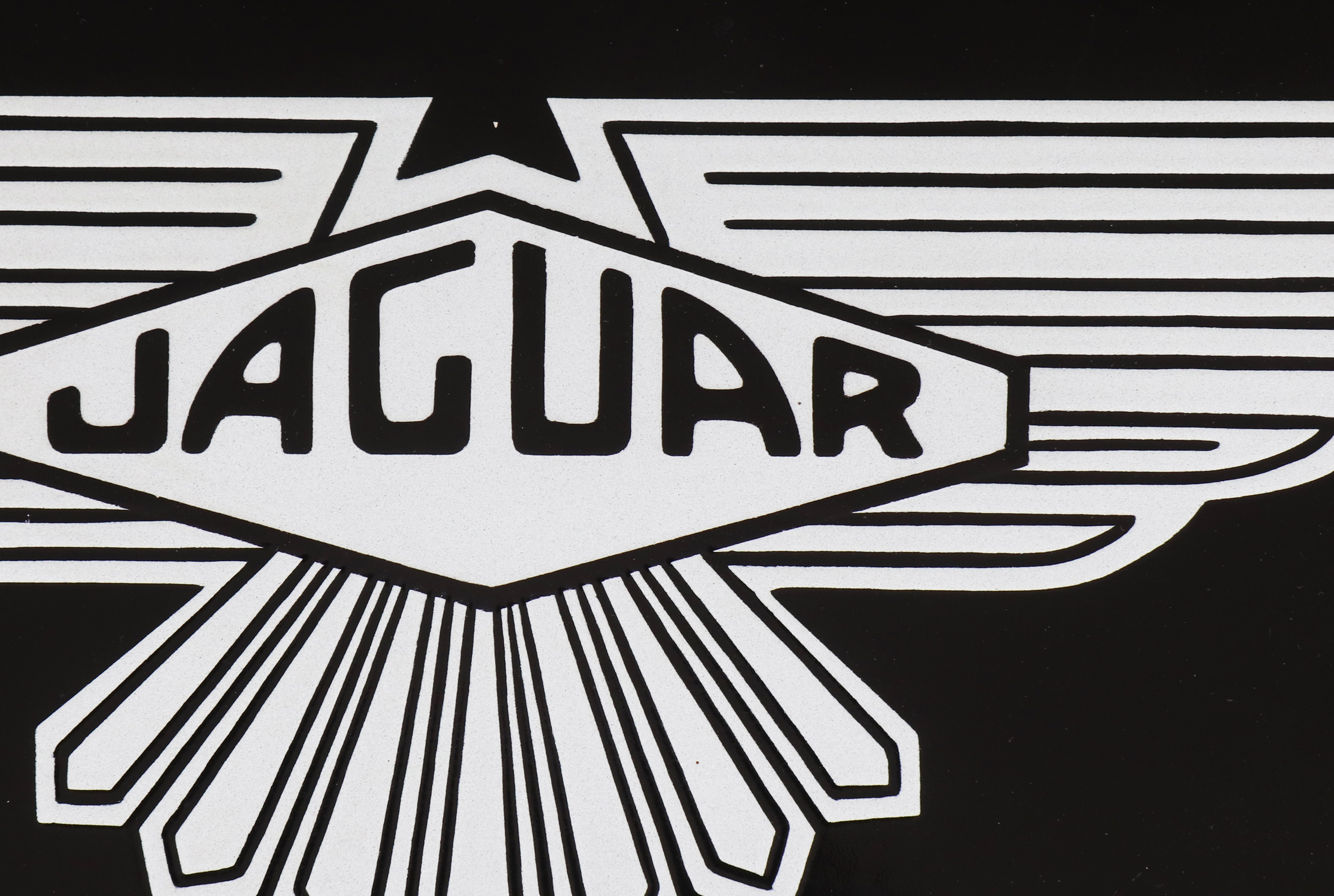 JAGUAR Emaille-Schild im Stile der 1940er Jahre - Image 2 of 4
