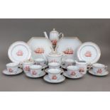 SPODE (England) Kaffee- und Teeservice