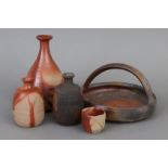 5 Keramikobjekte von TAKAHARA SHOJI (1941-2000)