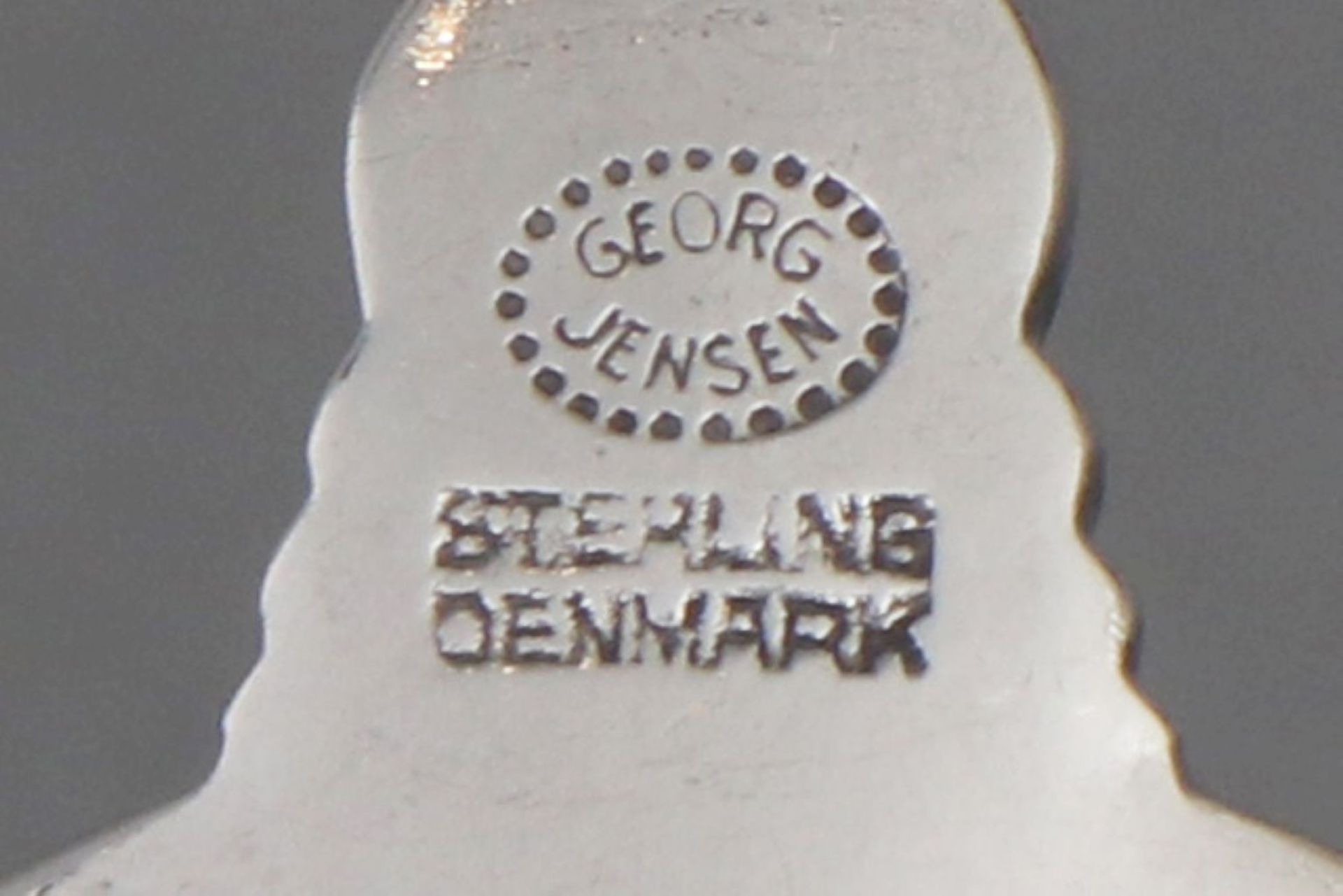 GEORG JENSEN (Denmark) Silber Speisebesteck ¨Acanthus¨ - Image 4 of 6