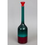 VENINI (Murano) Glasflasche 4580 Morandiana