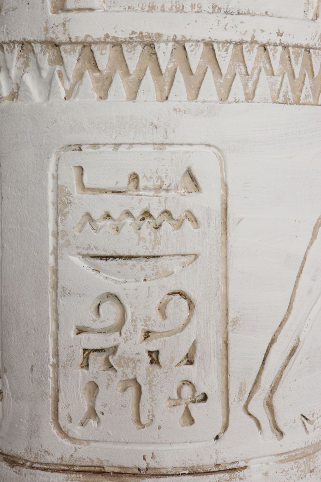 2 dekorative Säulen im alt-ägyptischem Stil - Image 3 of 4