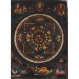 Nepalesischer Thangka ¨Buddha Mandala¨