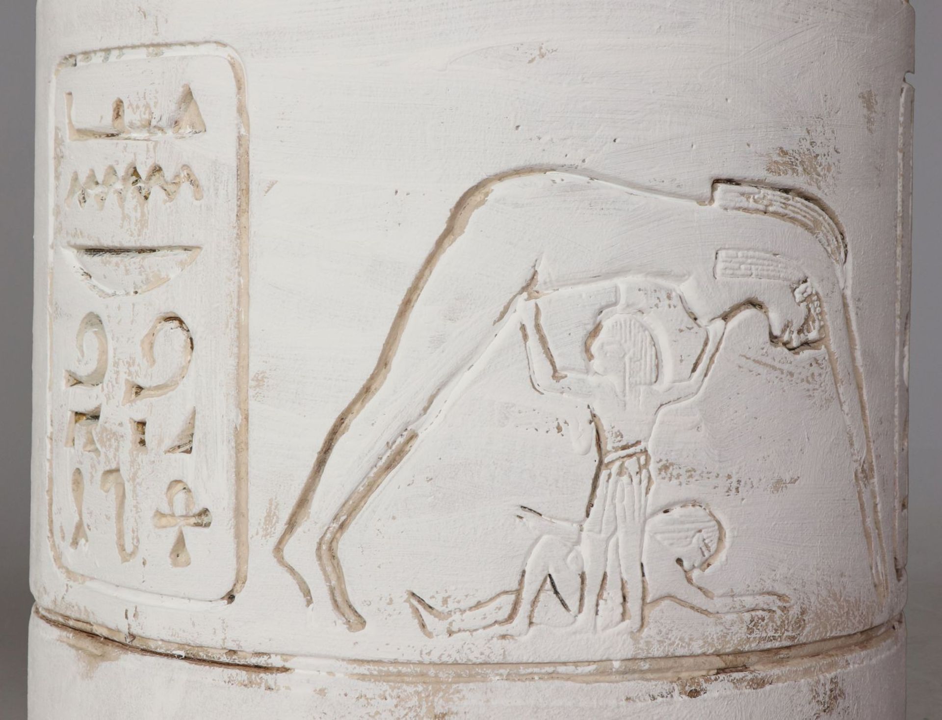 2 dekorative Säulen im alt-ägyptischem Stil - Image 2 of 4