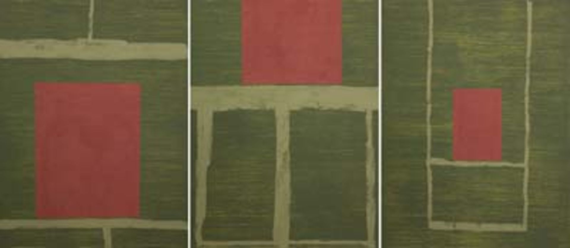 3-tlg., Triptychon 'Berlin Windows'