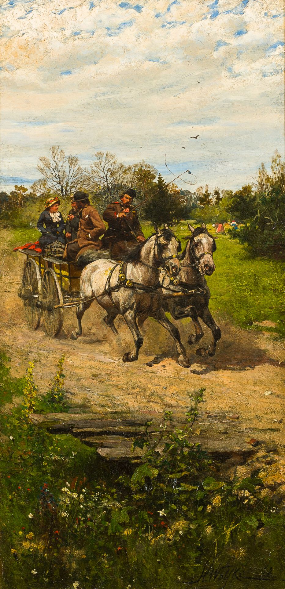 Stanislaw Pomian Wolski (1859 Warschau - 1894 ebenda)