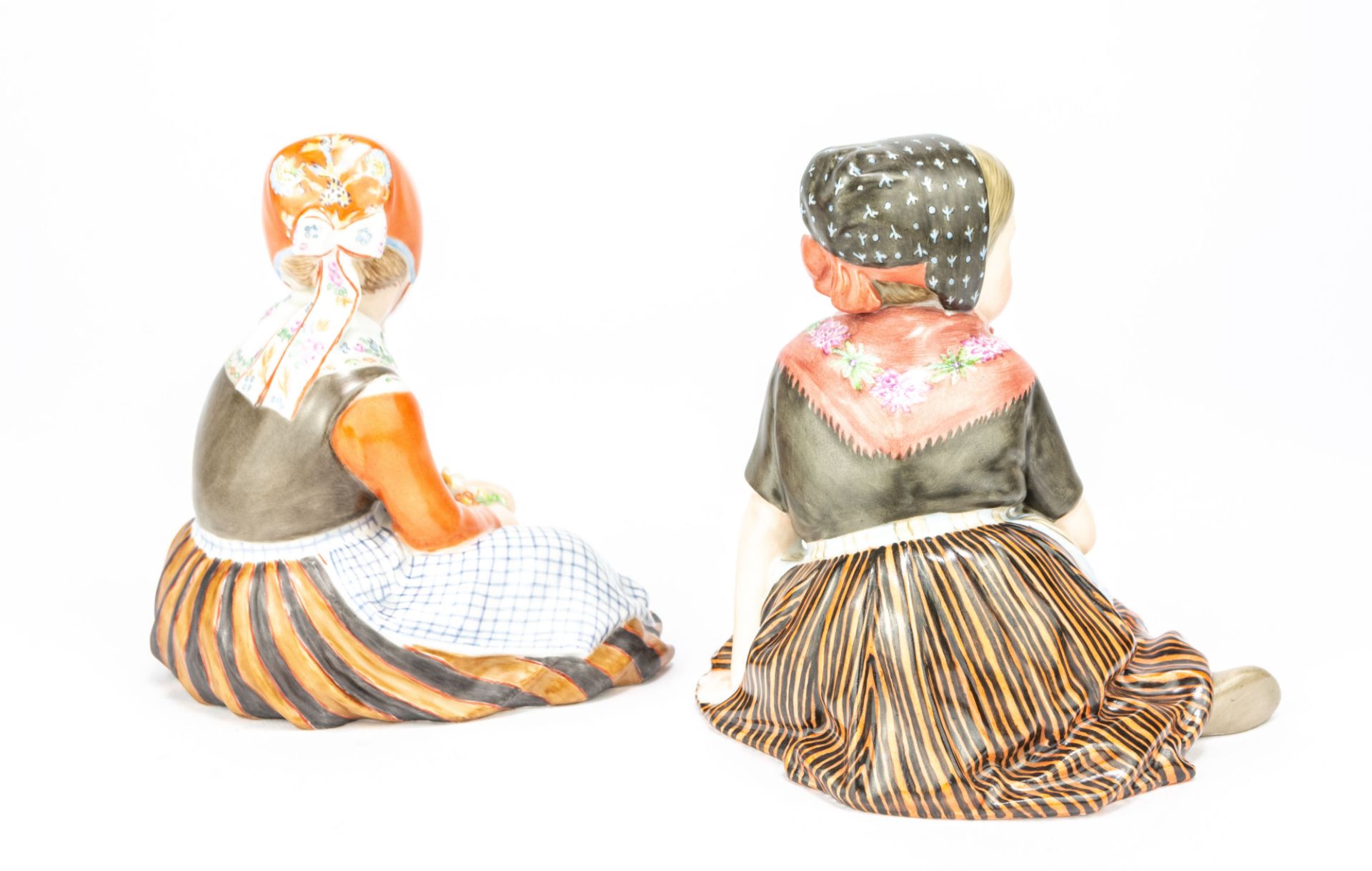 Paar Porzellanfiguren - Bild 2 aus 4