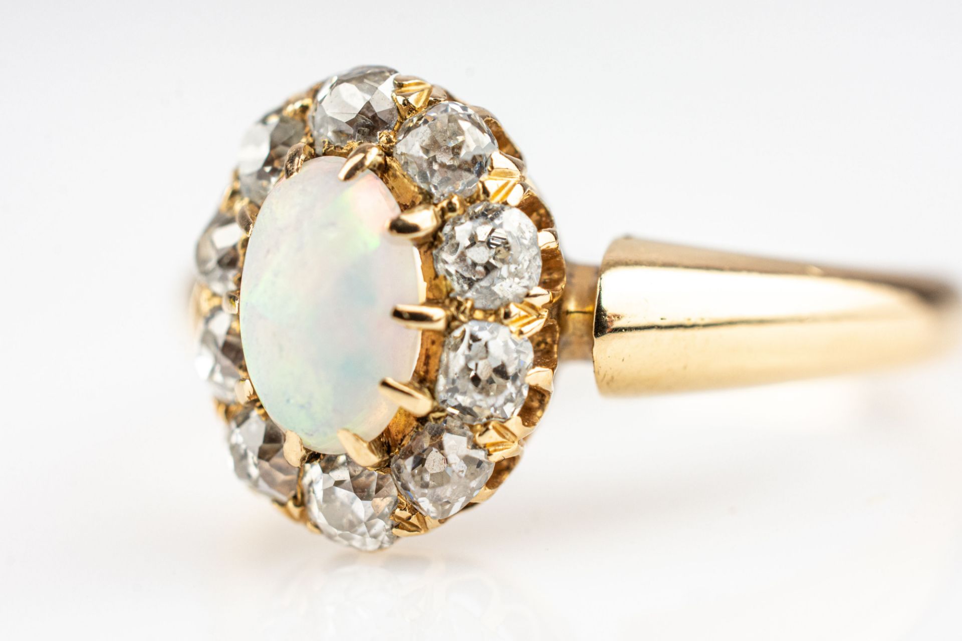 Belle Époque Ring mit Opal - Bild 4 aus 4