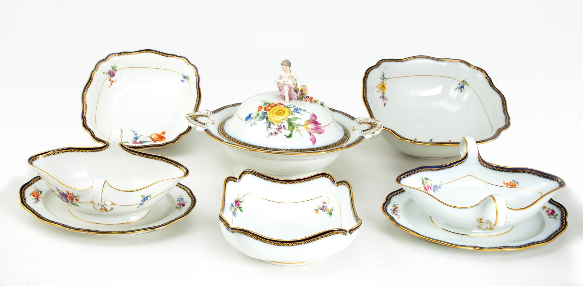 Meissen Speiseservice 'Blumenbouquet'