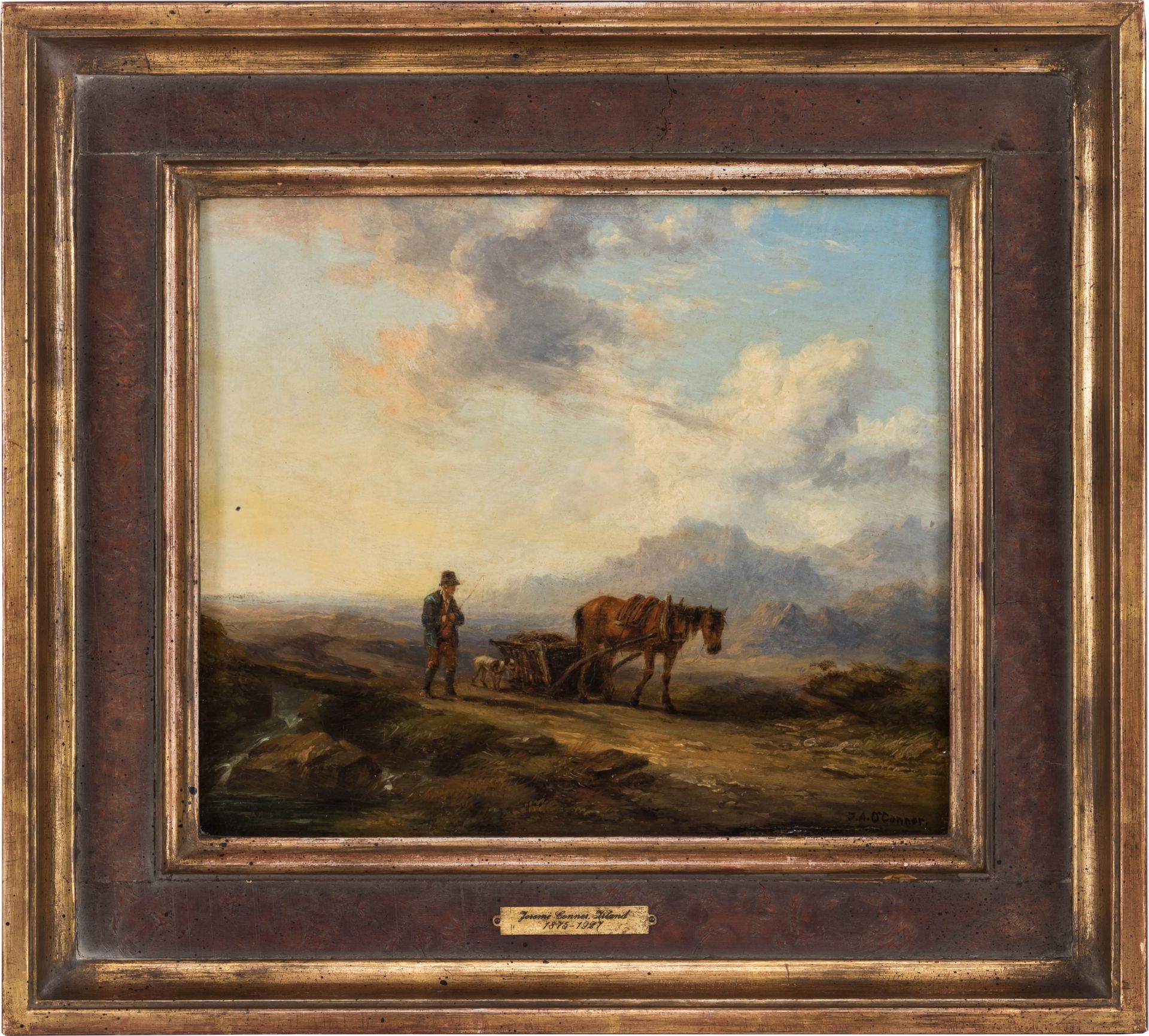 James Arthur O'Connor (1792 Dublin - 1841 Brompton) - Image 2 of 4