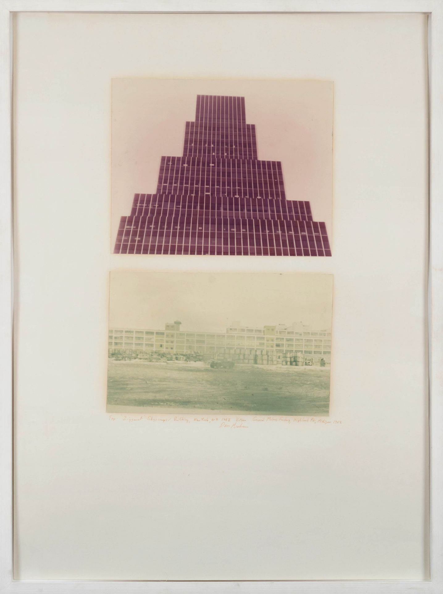 'Ziggurat Skyscraper Building, New York, Nr. 9' und 'General Motors Factory, Highland Park' - Image 2 of 4